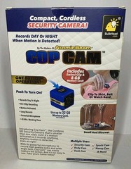 COP CAM Motion Activated HD Security Camera Atomic Beam As Seen On TV New