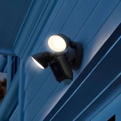 Ring Floodlight Cam Wired Plus 1080p Surveillance Camera – Black