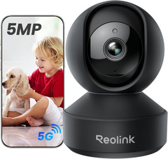 REOLINK E1 Pro(Black) 3K PT Wi-Fi Indoor Camera for Baby & Pet Monitoring, Auto