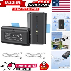 2-Pack Rechargeable Batteries for Simplisafe Wireless Outdoor Security Cameras,