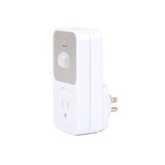 2pk Motion Detection Sensor Power Socket Switch 110V 1800W Security Garage Light