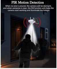 Security Cameras for Home Security Wireless Outdoor 4G LTE