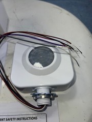 SENSOR SWITCH CMB-6 HIGH-BAY OCCUPANCY SENSOR, FIXTURE MOUNT, 360° PIR, 12-24V