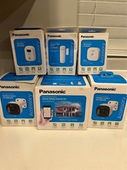 NEW Panasonic Alarm Home Network System Video Camera Monitoring Safety Kit