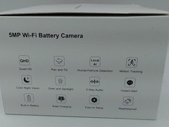 Aurumbach Solar Wireless Security Camera 360°PTZ 3K Dual-Cam Night Vision