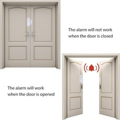 Super Loud 90DB Door Window Alarm for Security Easy Adhesive Mount 20 Pack