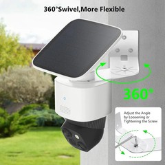 Adjustable Corner Mount Bracket for Eufy Security Solocam S340/E30/E42, Metal Wa