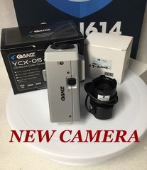 GANZ YCX-05 Security Color Camera W/2.8-12mm 700TVL True WDR True Day/Night NEW!