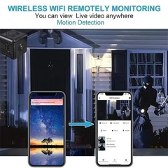 1080P Mini Camera WiFi HD IP Night Vision Camcorder Home Security Video Audio