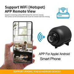 New X5 Mini Camera 1080P Clear Night Vision Lightweight Portable Premium Cams