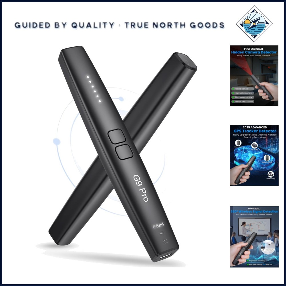 Professional Grade GPS Tracker and Listening Device Finder for Personal Safety