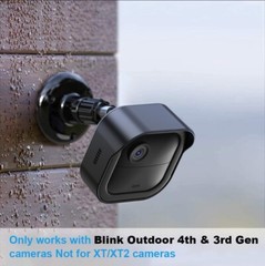 Premium 4-Pack Blink Outdoor Camera Mounts with Adjustable Weatherproof Housing
