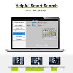 SANNCE 4K 16CH Security POE NVR 8MP IP Network Video Recorder AI Human Detection