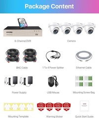 3K Lite Security Camera System with 1TB Hard Drive,AI Human/Vehicle Detection…