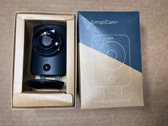 SimpliSafe Simplicam Security HD Camera SSCM1 Black | Open Box