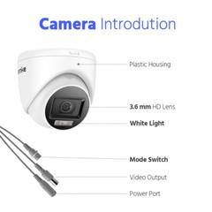 ANNKE 8CH 5MP Lite 5IN1 DVR 1080P CCTV Security Camera System Outdoor AI Alerts