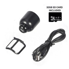 1080P Mini Camera WiFi HD IP Night Vision Security Cam For Home + 32GB SD Card