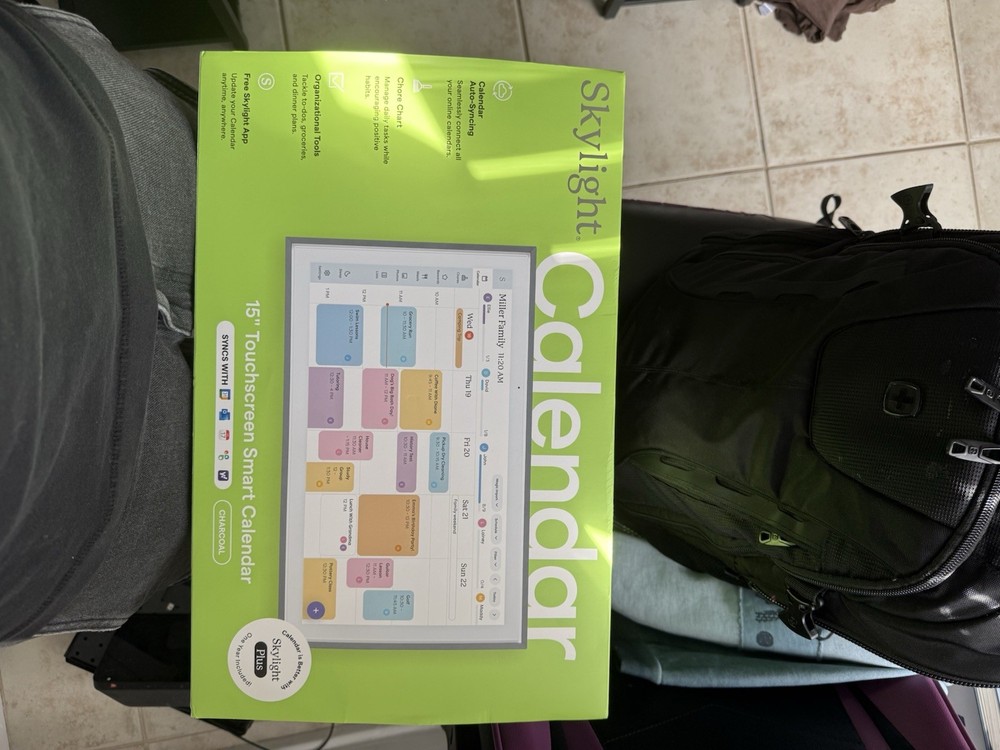 Brand New Skylight 15” Calendar – Sealed (Green Box) WITH skylight plus