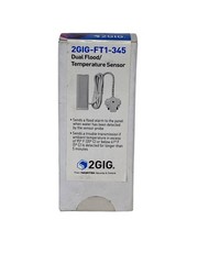 2GIG Dual Flood Temperature Sensor Probe 2GIG-FT1-345 Wet/Dry flood 345MHz (New)