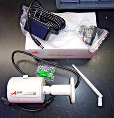 New – Anran AR-36DH WiFi Bullet Camera w/ NIght Vision & Power Supply
