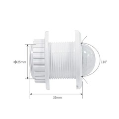 AC 110V 220V PIR Infrared Body Motion Sensor Detector Control Switch Light Lamp