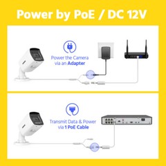 ANNKE 8MP 4K Audio POE IP Security Camera H.265+ Outdoor Night Vision C800 AI