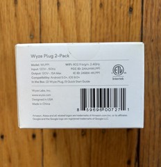 *NEW* 2-Pack WYZE Smart Plug – Works with Alexa & Google & IFTTT – WLPP1