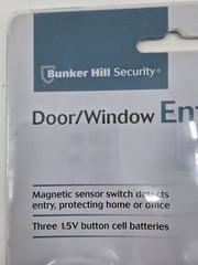 Bunker Hill Security Door Window Alarm Pack of 2, 90 dB Loud, Easy Install
