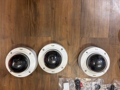 Axis P3224-V MKII (Lot Of 7) Indoor/Outdoor Network Camera IP-52 Rated