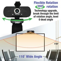 1080P Full HD USB Webcam For PC Desktop Laptop Web Camera With Microphone / FHD