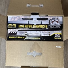 Night Owl 960H Video Security 500GB DVR System 8 Channel 4 Cameras New Open Box