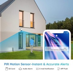 Reolink Go PT Plus 4G LTE 2K Mobile Security Camera with Solar Wireless Outdoor