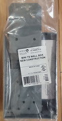 Control4 Box AC-NWB3.8G Mini TS Wall Box Plastic Construction – Complete NEW