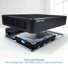 Night Owl 10-Channel Wi-Fi 1TB NVR with 4 Spotlight Camera Security System