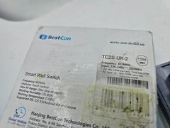 Bestcon Smart Wall Switch Standard 220-240V 433Mhz 50/60Hz TC2S-UK-2