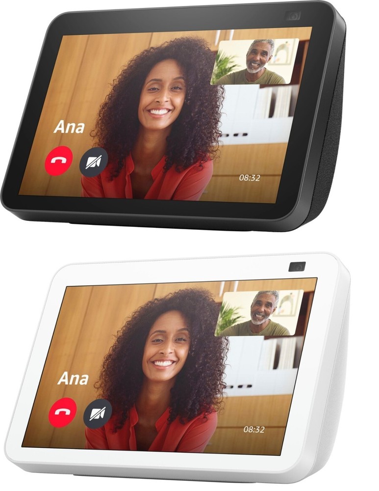 Amazon Echo Show 8 with Alexa 2nd Gen 8 inch HD Smart Display White or Black