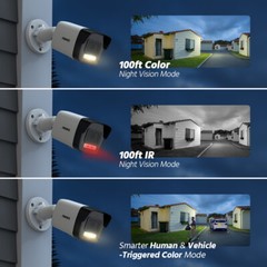 ANNKE HD 5MP PoE Security Camera C500 IP Network Outdoor 100ft EXIR Night Vision