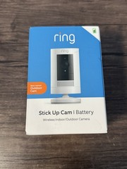 RING STICK UP CAM BATTERY Wireless Indoor/Outdoor Camera 1080p HD NEW SEALED