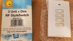 X-10 SS13A 3-Unit +Dimmable RF Remote StyleSwitch SmartHome Home Automation