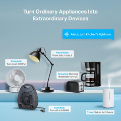 Plug Mini 15A, Smart Home Wi-Fi Outlet Works with Alexa, Google Home & IFTTT,…