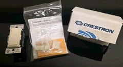 Crestron CLW-DIMEX-E-W-S Wireless In-Wall Dimmer, 120V, Almond w/ Button caps
