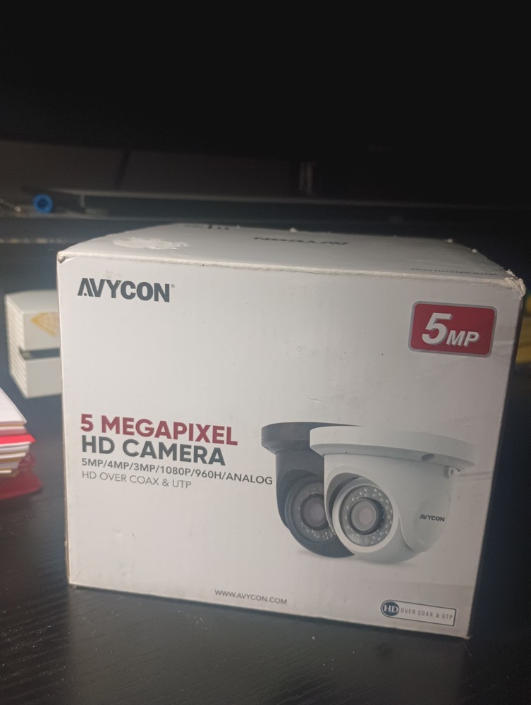 AVYCON AVC-ETA51FT-W 5MP HD Over Coax Turret Camera, Lens: 3mm Picel MP Lens