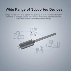 SONOFF Zigbee USB Dongle Plus Gateway for Home Assistant, IoBroker, Zigbee2MQTT