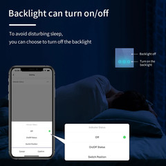 Tuya Wifi Smart Switch Brazil Standard 4X4 Size Touch Sensor 4/6/8 Gang Wall Lig