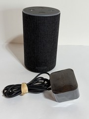 Amazon Echo 2nd Generation Smart Speaker With Alexa Dolby Charcoal Fabric