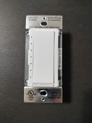 Crestron CLW-DIMEX-E-W-S Cameo Wireless Paddle Dimmer, 120V, White Smooth