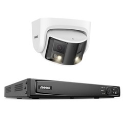 ANNKE 12MP 8CH NVR 4K Color Dual-Lens POE Security Camera System Two Way Audio