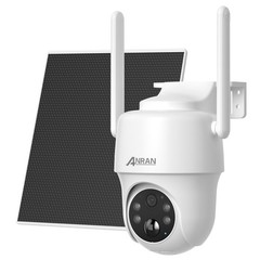 4G LTE Cellular Solar Security Camera Wireless Outdoor 2K No WiFi PTZ 360° View
