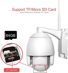 5MP PTZ WiFi Camera, BOAVISION HD Outdoor Wireless IP Camera, 5X Optical Zoom