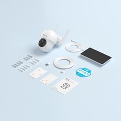 ARCCTV 4MP Security Camera Wireless IP Outdoor Pan/Tilt Audio Color Night Vision